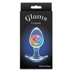 Cosmic Glams Silicone & Glass Plug