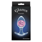 Cosmic Glams Silicone & Glass Plug