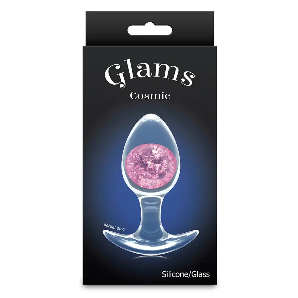 Cosmic Glams Silicone & Glass Plug