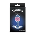Cosmic Glams Silicone & Glass Plug