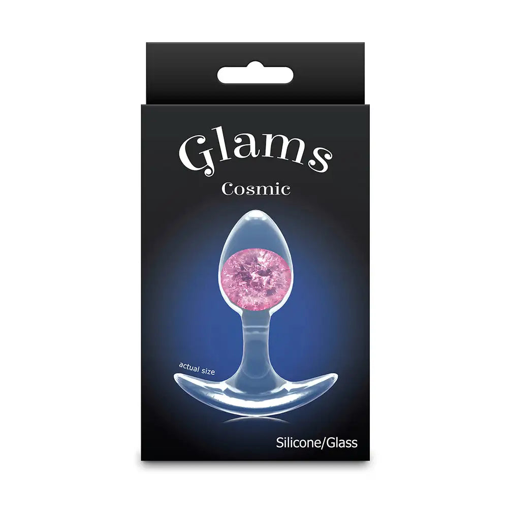Cosmic Glams Silicone & Glass Plug