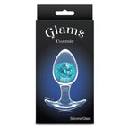 Cosmic Glams Silicone & Glass Plug