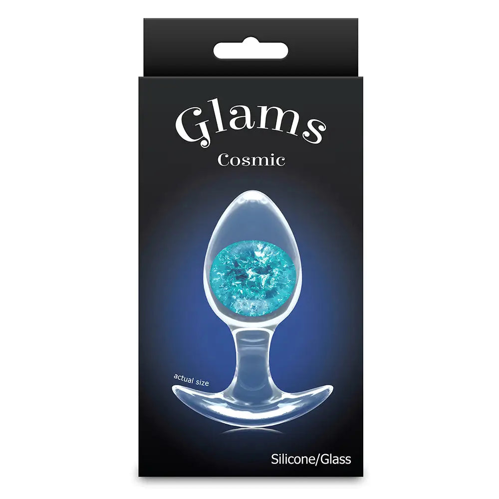 Cosmic Glams Silicone & Glass Plug