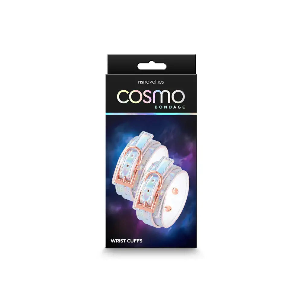 Cosmo Bondage Wrist Cuffs - Rainbow - Restraints