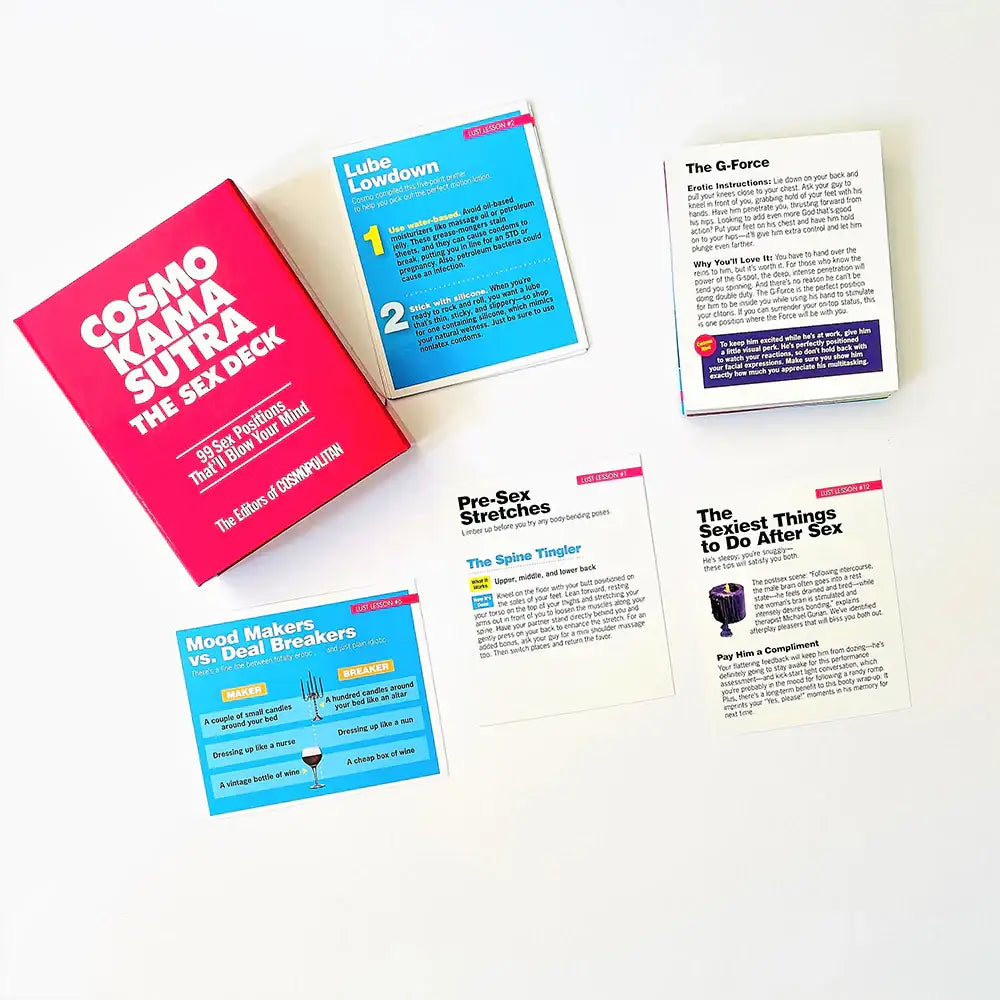 Cosmo Kama Sutra Sex Deck - 99 Sex Positions That Will Blow Your Mind - Rolik®