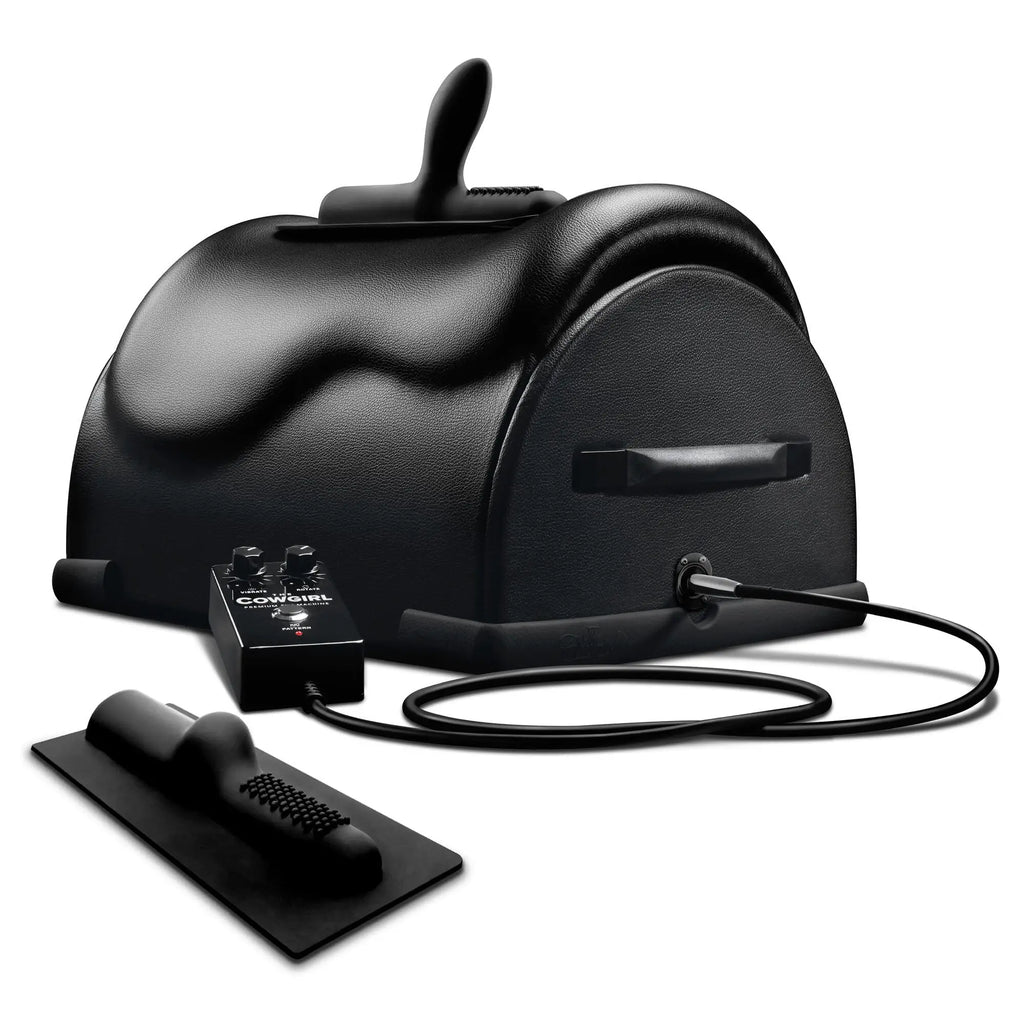 Cowgirl Premium Sex Machine - Black - Vibrator