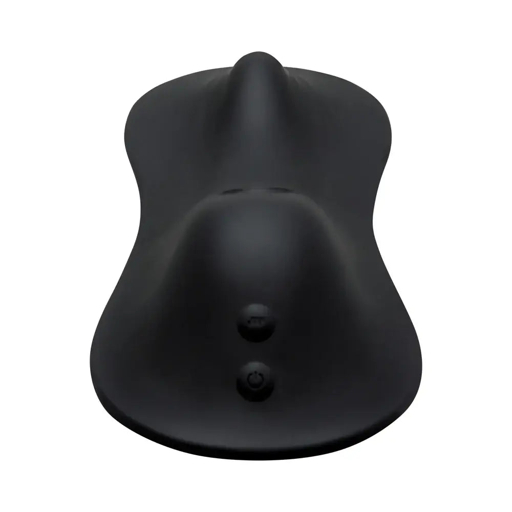 The Cowgirl Rodeo Rumbler Rideable Vibrating & Tapping Sex Machine Black Vibrator