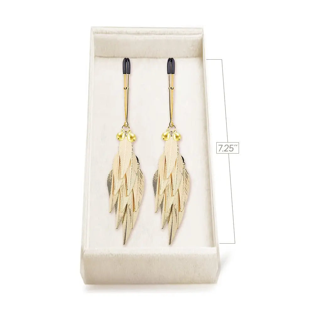 Couture Clips Golden Harvest Luxury Nipple Clamps - Rolik®