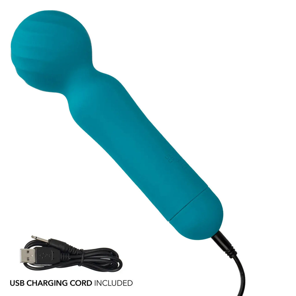 Couture Collection™ Rumble Wand Vibrator - Blue