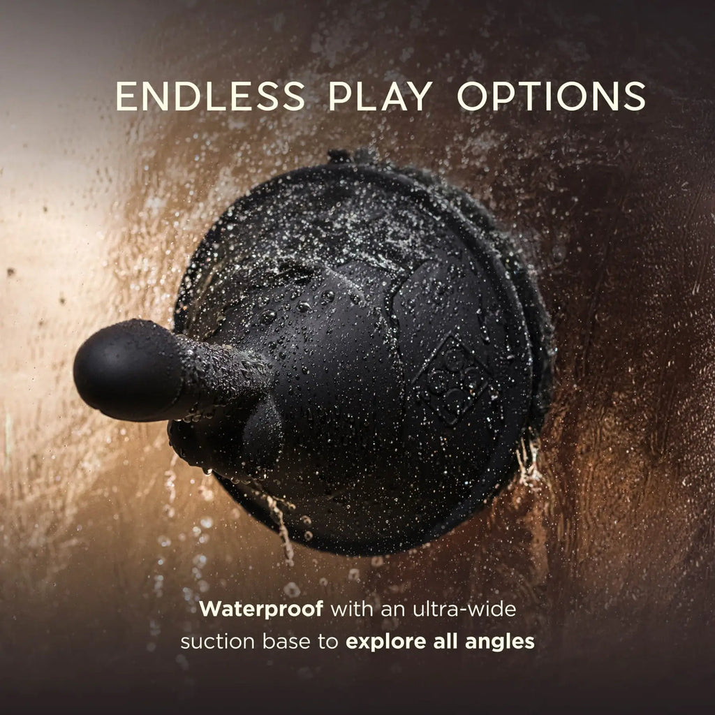 The Cowgirl™ Cone Portable Premium Sex Machine - Black - Vibrator