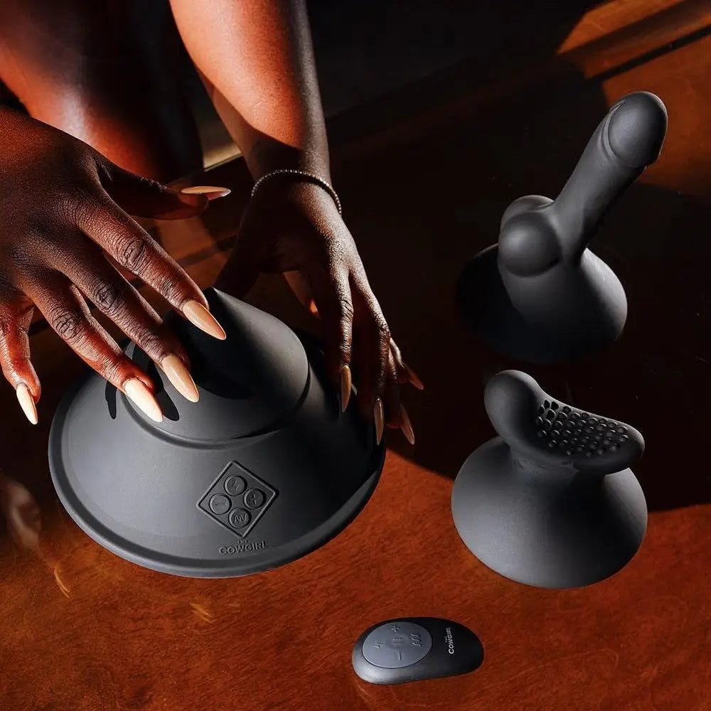 The Cowgirl™ Cone Portable Premium Sex Machine - Black - Vibrator