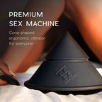 The Cowgirl™ Cone Portable Premium Sex Machine - Black - Vibrator