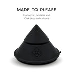 The Cowgirl™ Cone Portable Premium Sex Machine - Black - Vibrator