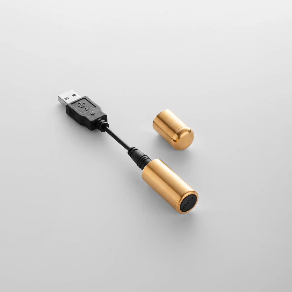 CRAVE Bullet Vibrator | Rechargeable Stainless Steel Vibe