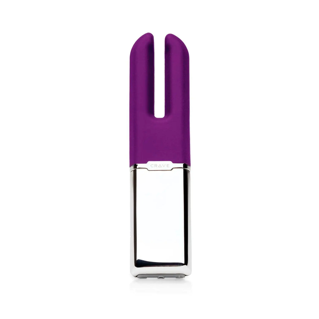 CRAVE Duet Classic Dual-Motor External Vibrator Purple