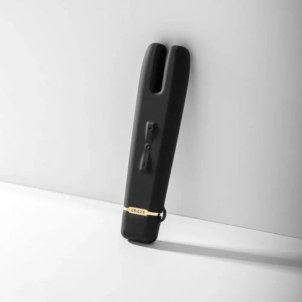 CRAVE Duet Flex Dual-Tip Clitoral Vibrator | 12 Patterns Waterproof