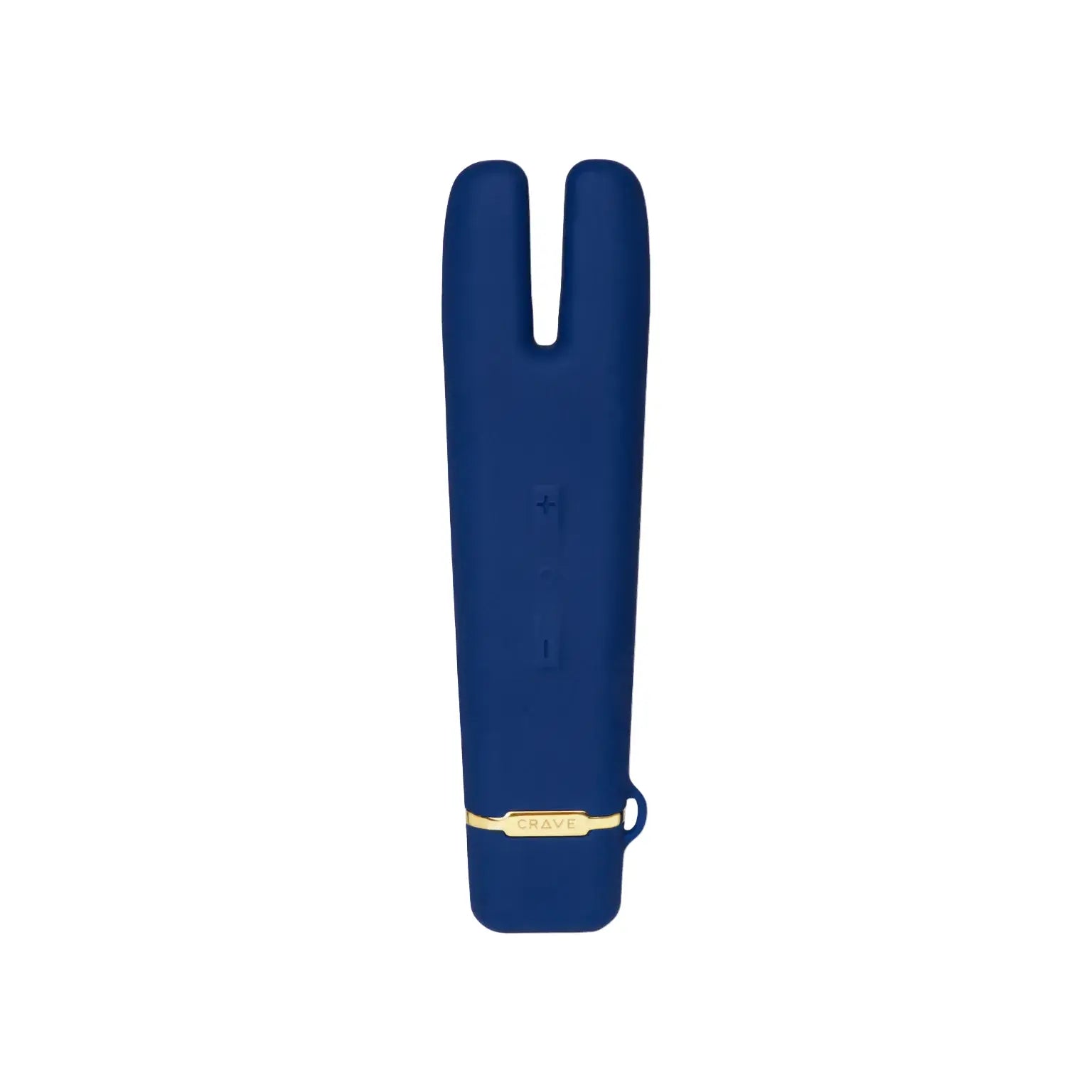 CRAVE Duet Flex Dual-Tip Clitoral Vibrator | 12 Patterns Waterproof Blue