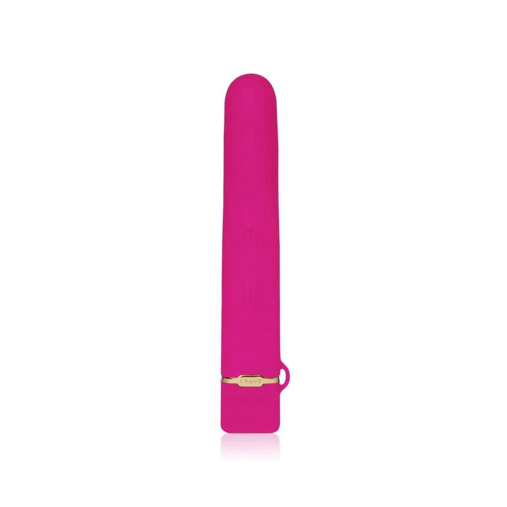 CRAVE Flex Vibrator | Flexible Silicone with 12 Patterns Pink