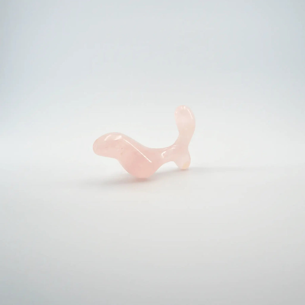 Crave Rose Quartz Wand / 4’’ Dildo