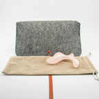 Crave Rose Quartz Wand / 4’’ Dildo