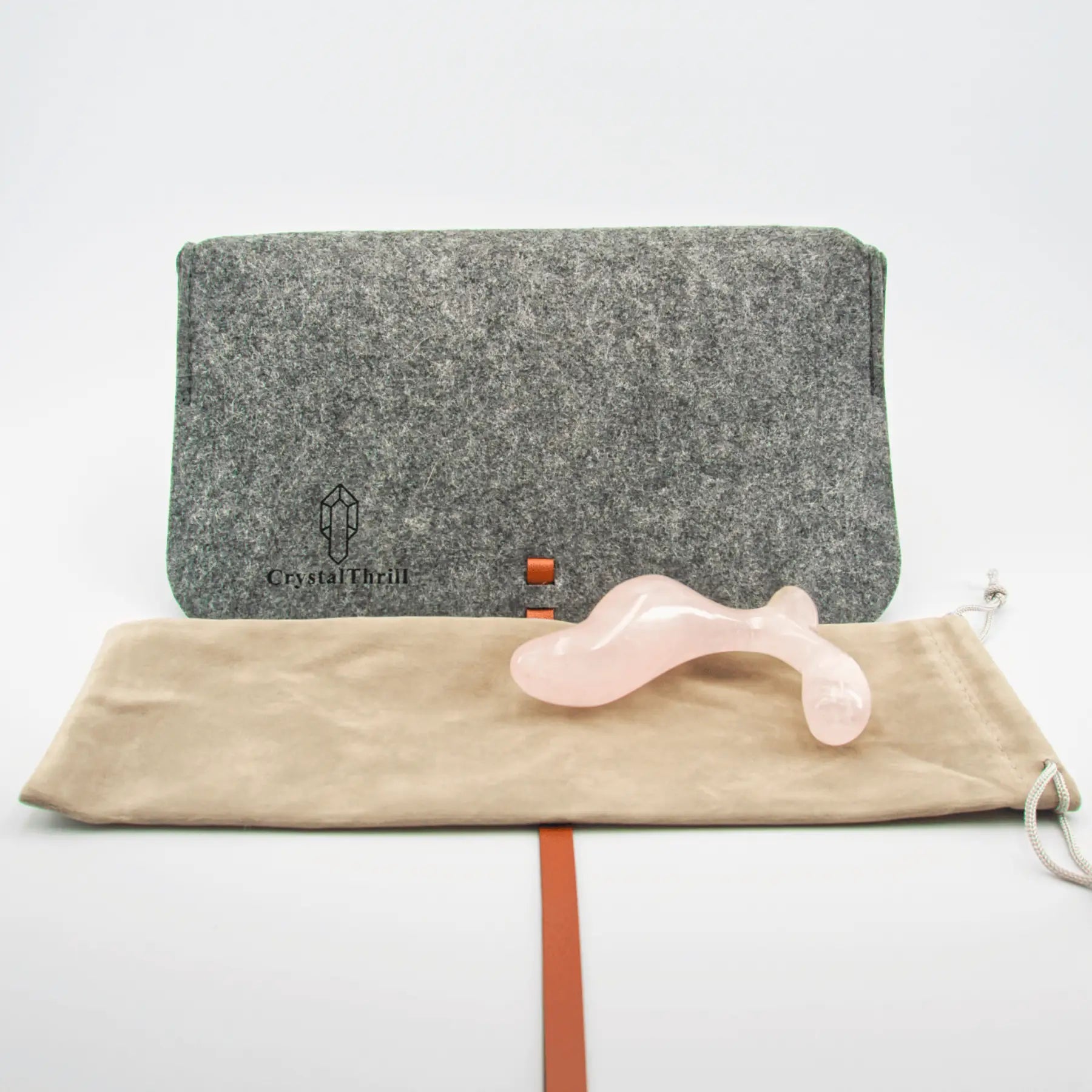 Crave Rose Quartz Wand / 4’’ Dildo