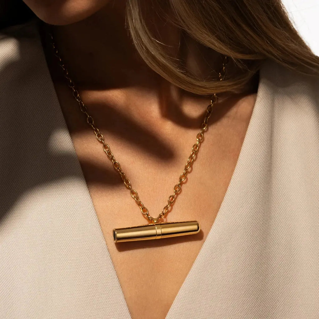 CRAVE Tease Vibrating Necklace | Wearable Stainless Steel Vibrator