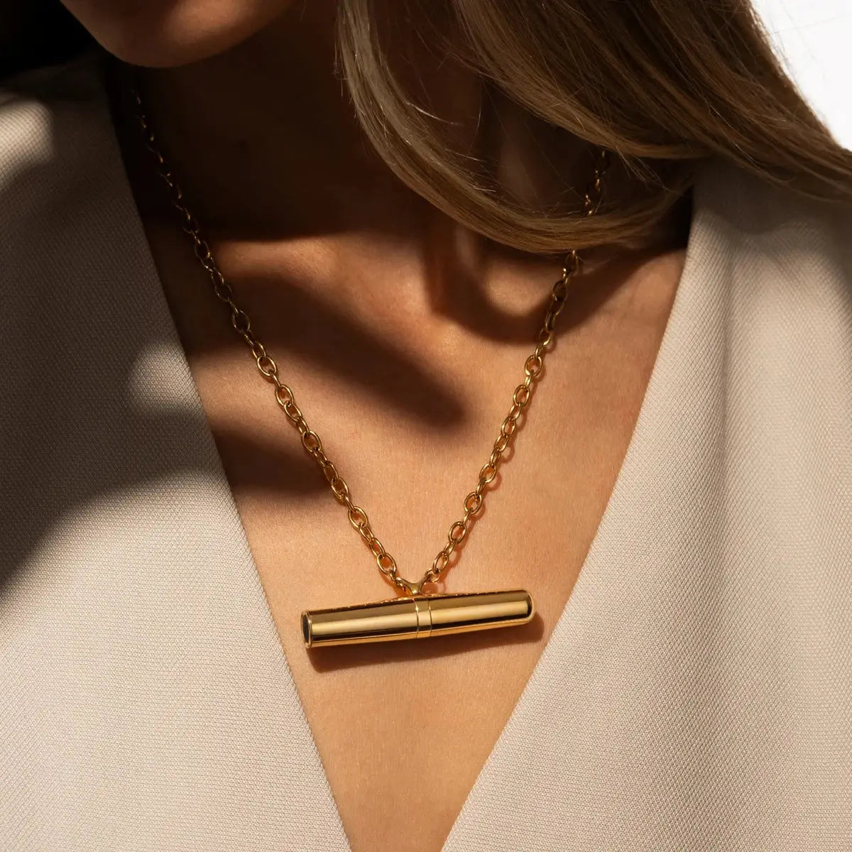 CRAVE Tease Vibrating Necklace | Wearable Stainless Steel Vibrator