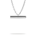 CRAVE Tease Vibrating Necklace | Wearable Stainless Steel Vibrator Silver