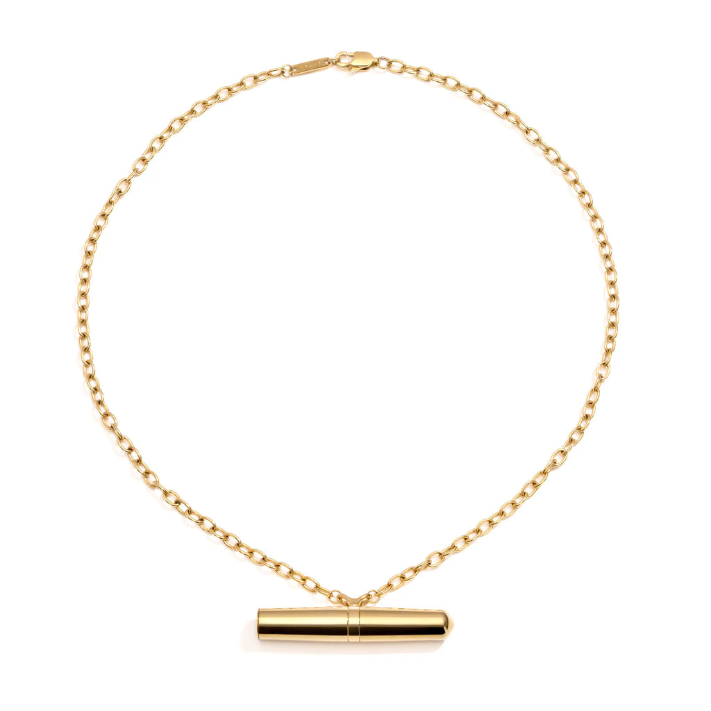 CRAVE Tease Vibrating Necklace | Wearable Stainless Steel Vibrator