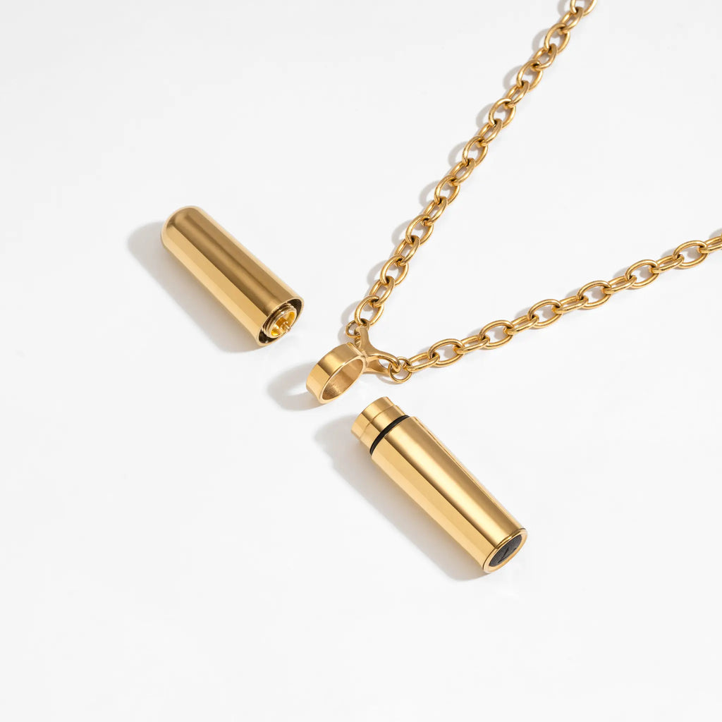 CRAVE Tease Vibrating Necklace | Wearable Stainless Steel Vibrator