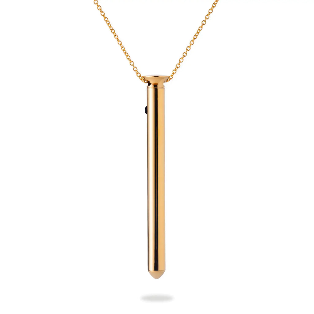 CRAVE Vesper 2 Vibrator Necklace | Wearable Luxury 24kt Gold