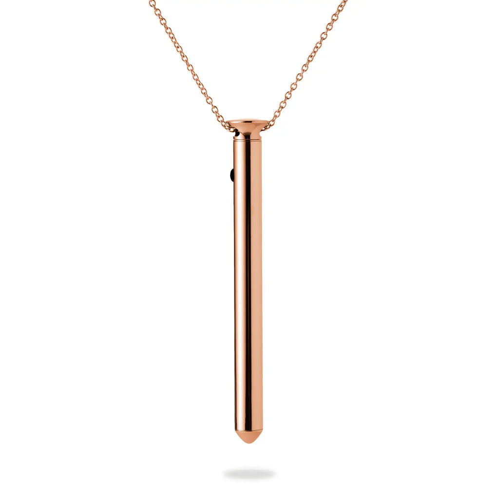 CRAVE Vesper 2 Vibrator Necklace | Wearable Luxury Rose Gold