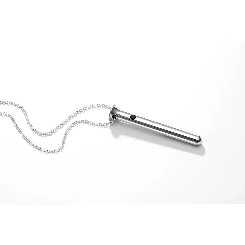 Crave Vesper Mini Vibrator Necklace Silver Rolik®