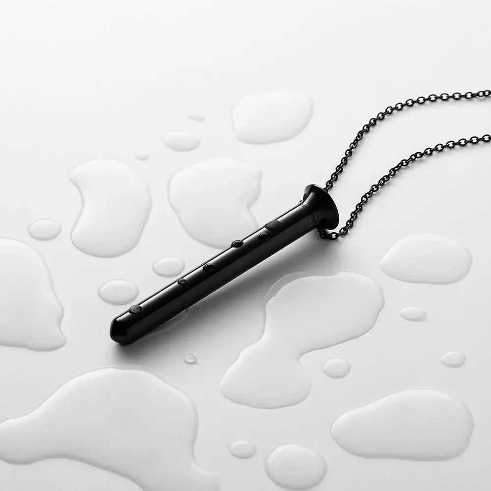 Crave Vesper Mini Vibrator Necklace Black Rolik®