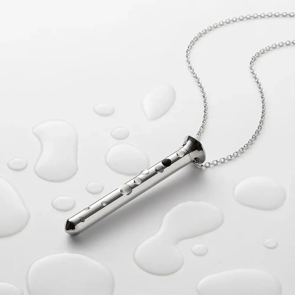 Crave Vesper Mini Vibrator Necklace Silver Rolik®