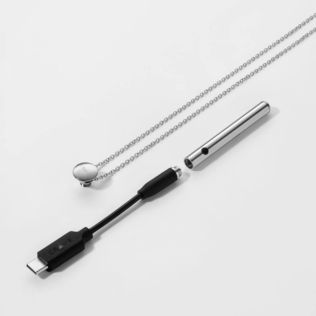 CRAVE Vesper Mini, Vibrator Necklace | Wearable Luxury
