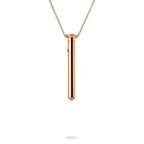 CRAVE Vesper Mini, Vibrator Necklace | Wearable Luxury Rose Gold