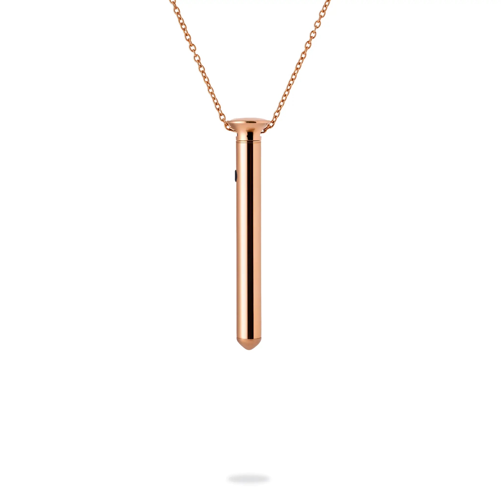 CRAVE Vesper Mini, Vibrator Necklace | Wearable Luxury Rose Gold
