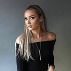 CRAVE Vesper Vibrator Necklace – Stainless Steel Wearable Silver