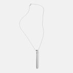 CRAVE Vesper Vibrator Necklace – Stainless Steel Wearable Silver