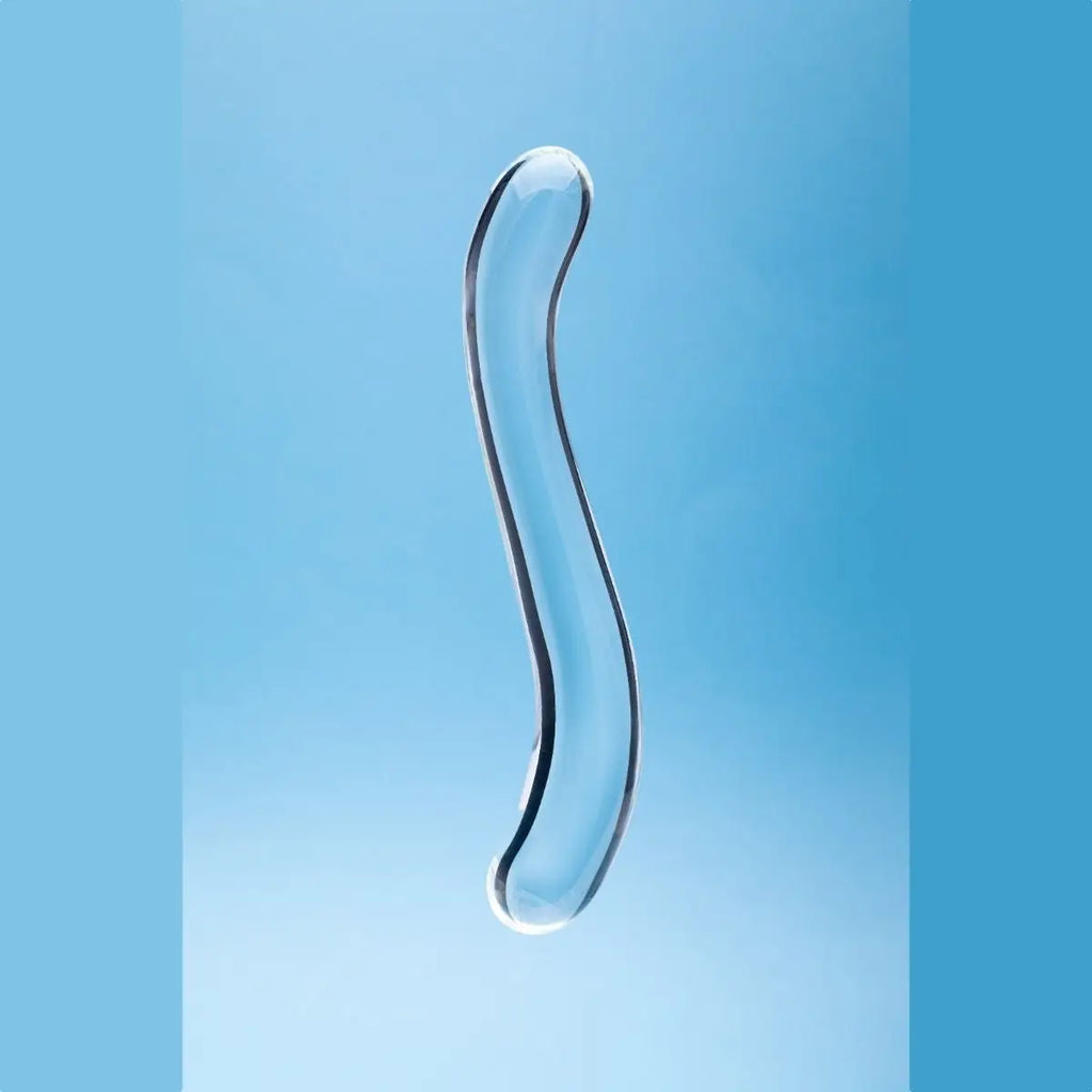 Clarity Celestial Curve Glass Dildo
