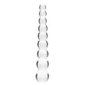 Clarity Elysian Pearls Glass Dildo