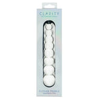 Clarity Elysian Pearls Glass Dildo