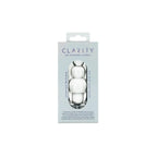 Clarity Utopian Reverie Beaded Glass Plug