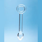 Clarity Hera’s Halo G-Spot Glass Dildo
