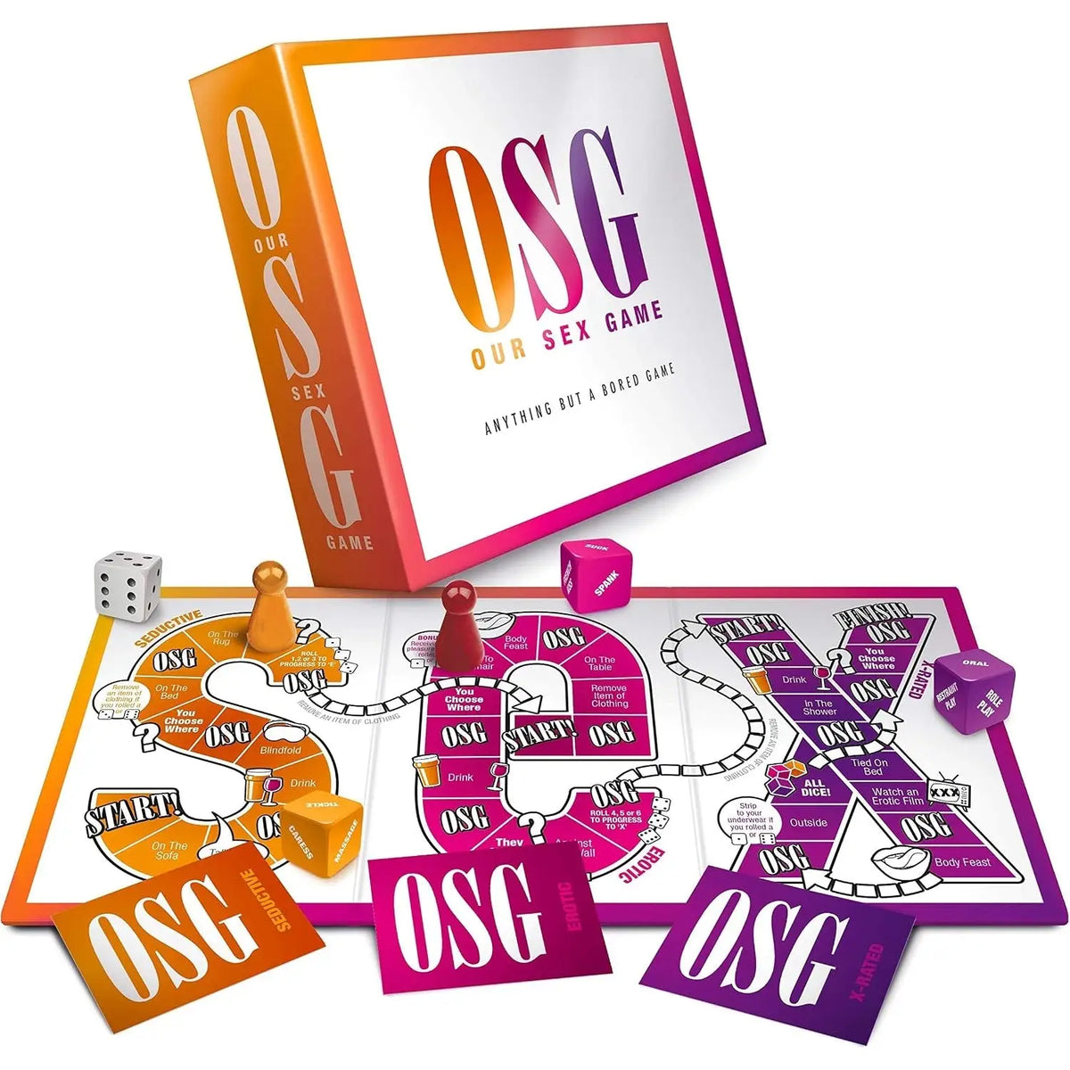 Creative Conceptions OSG: Our Sex Game - Couples Board for Adults