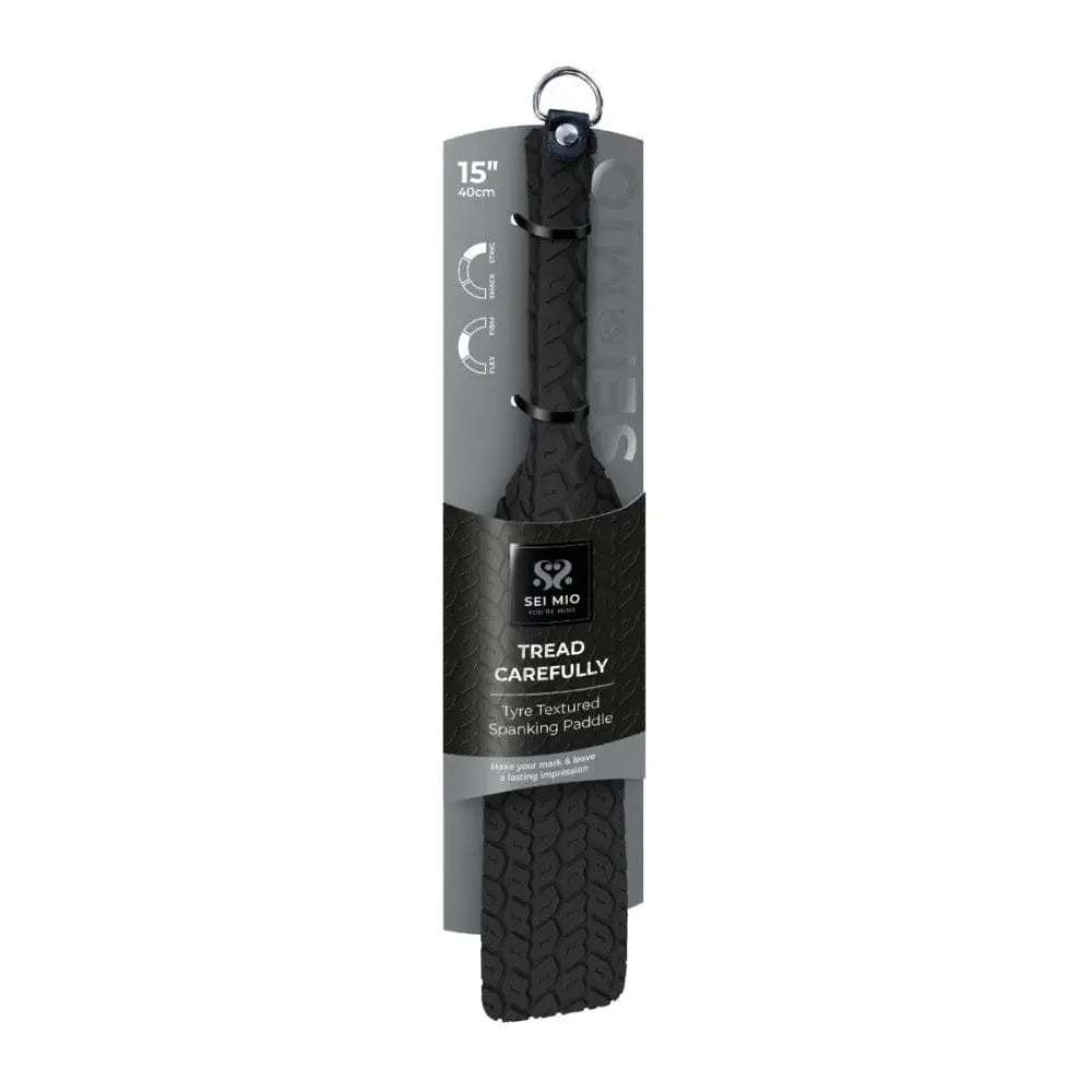Sei Mio Tyre Textured Spanking Paddle - Rolik®