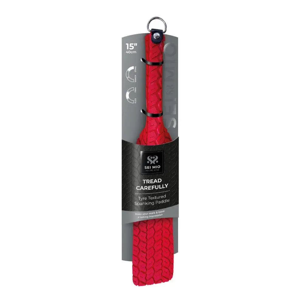 Sei Mio Tyre Textured Spanking Paddle - Rolik®