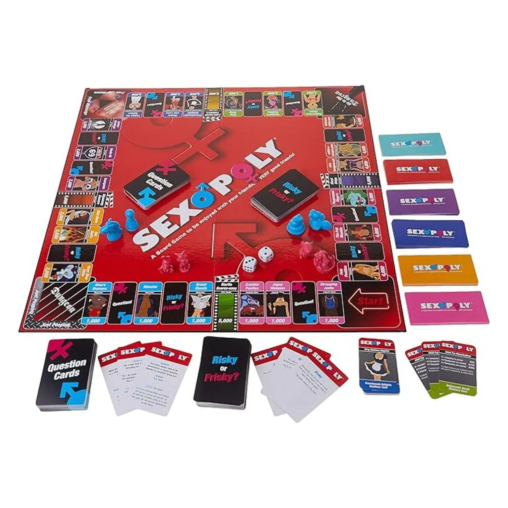 Creative Conceptions Sexopoly Adult Board Game - Erotic Party for Couples & Friends