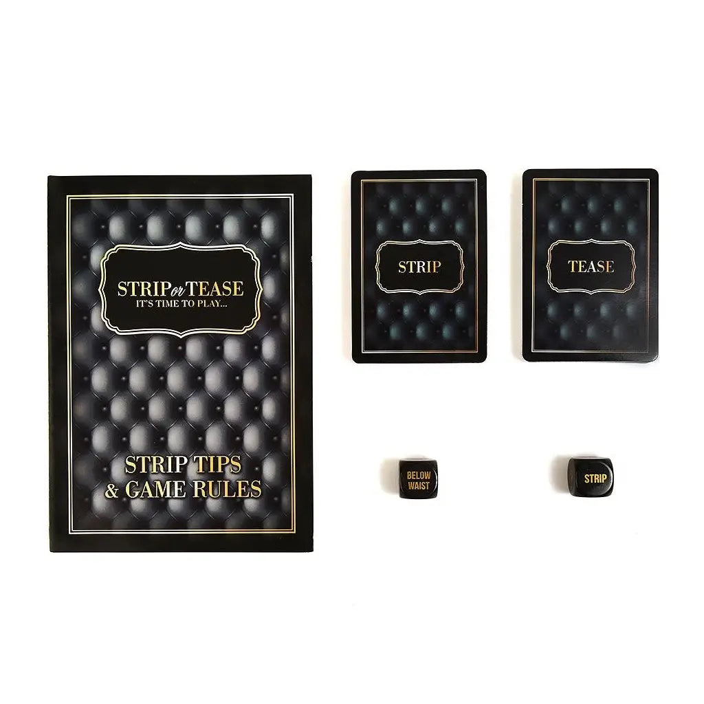 Creative Conceptions Strip or Tease Card Game - Intimate Couples for Date Night